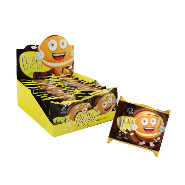 COCOLA BISCUIT WITH VANILLA FILLING