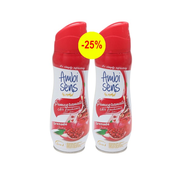 AMBI SENS AIR FRESHNER POMEGRANATE 2x25PCUT