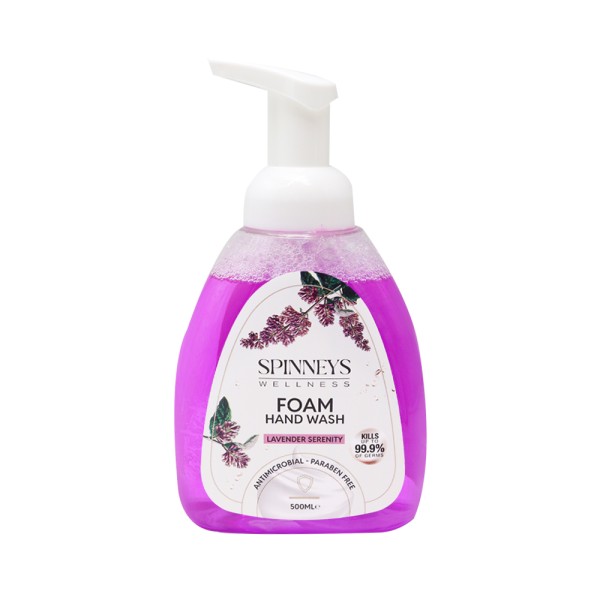 SPINNEYS WELLNESS FOAM HAND WASH LAVENDER SERENITY