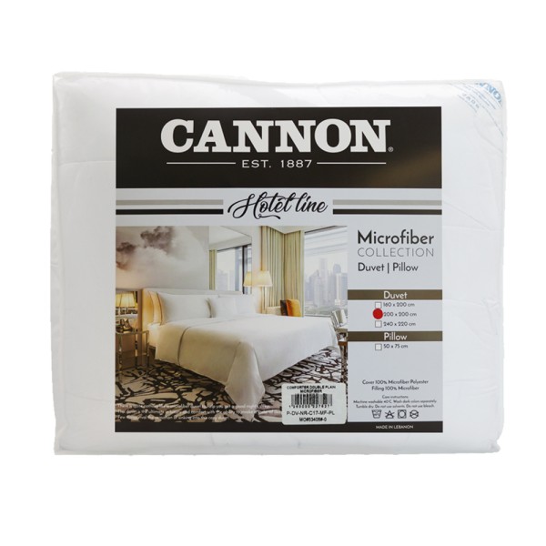 CANNON SP COMFORTER KING PLAIN MICROFIBER