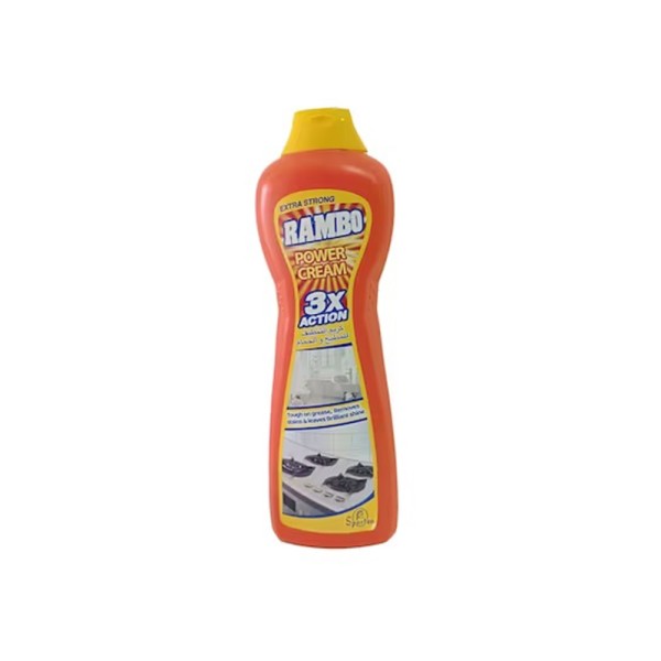 RAMBO POWER CREAM BATHROOM AND KITCHEN CLEANER