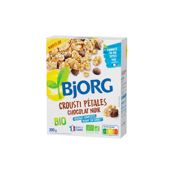 BJORG CROUSTI PETALES CHOCOLAT NOIR