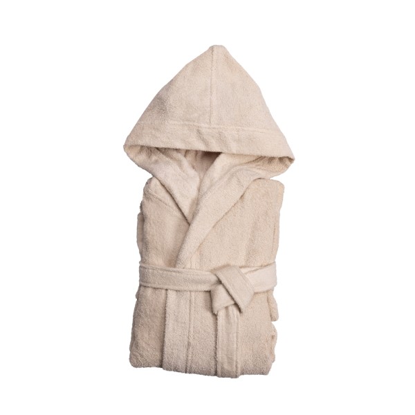 BATH ROBE  S/M BEIGE 360GSM