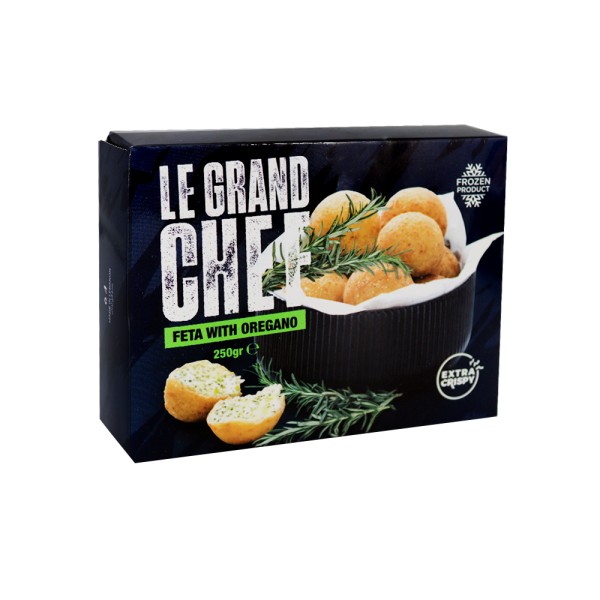 LE GRAND CHEF BREADED FETA CHEESE WITH OREGANO