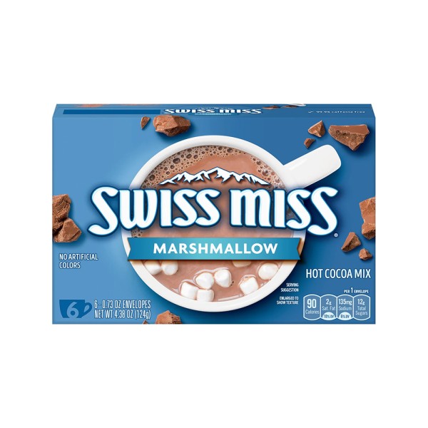 SWISS MISS MILK CHOCOLATE AND MARSHMALLOWS