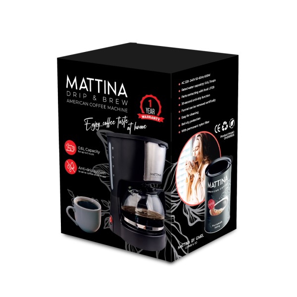 MATTINA DRIP N BREW - AMERICAN COFFEE MACHINE
