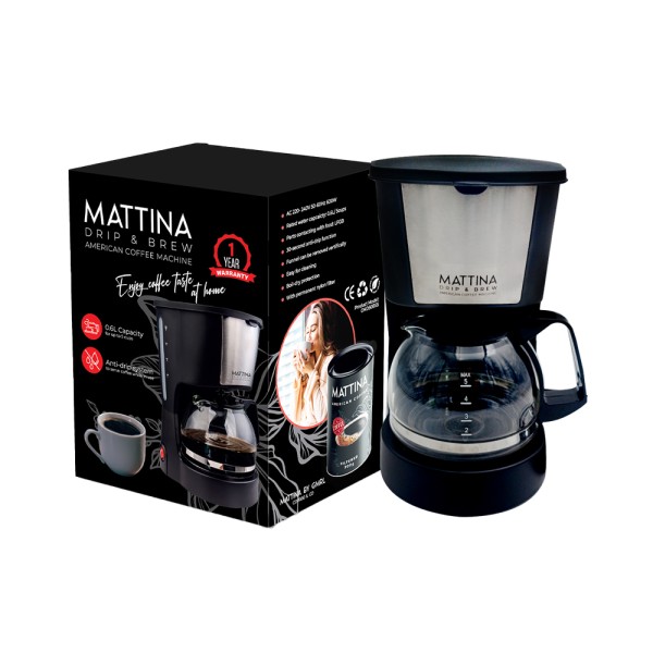 MATTINA DRIP N BREW - AMERICAN COFFEE MACHINE