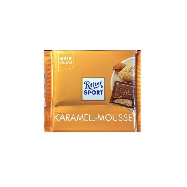 RITTER SPORT CARAMEL MOUSSE 