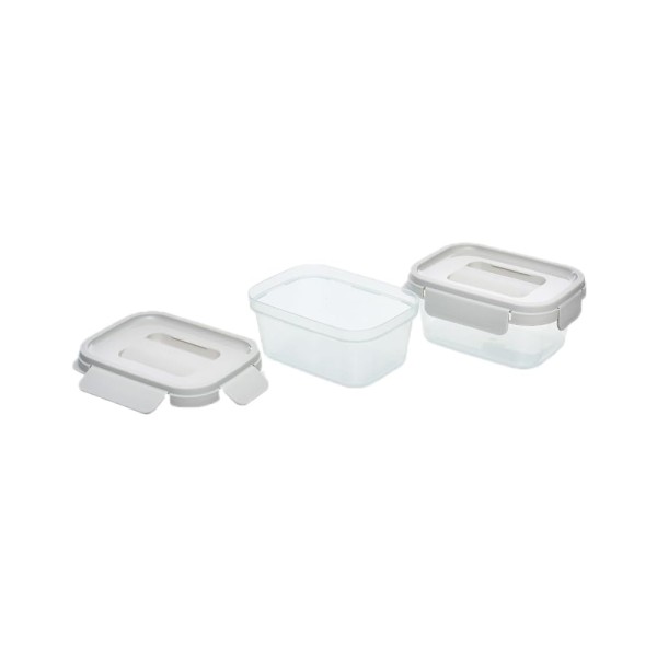 LOCK+LOCK NESTOPIA PLSTC FOOD STORAGE SET 920ML