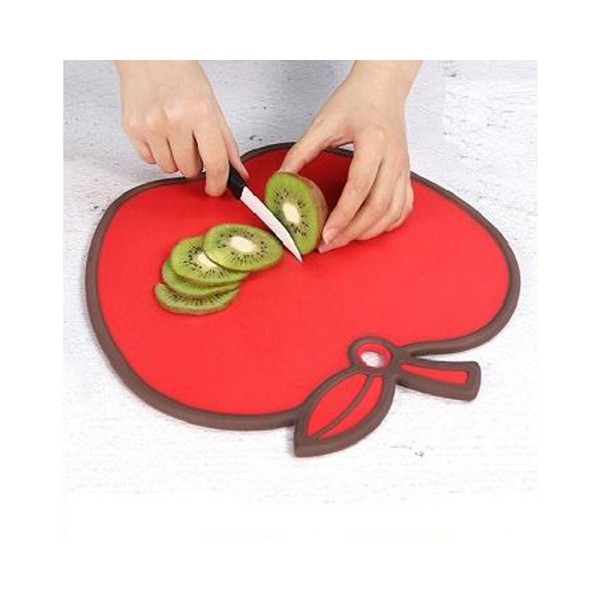 LOCK+LOCK ANTIBACTERIAL CHARACTER BOARD  APPLE RED