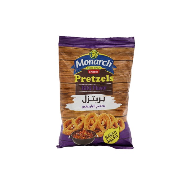 MONARCH PRETZELS BBQ FLAVOUR