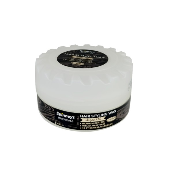 SPINNEYS ESSENTIALS HAIR WAX WITH ARGAN OIL EXTRACTS 