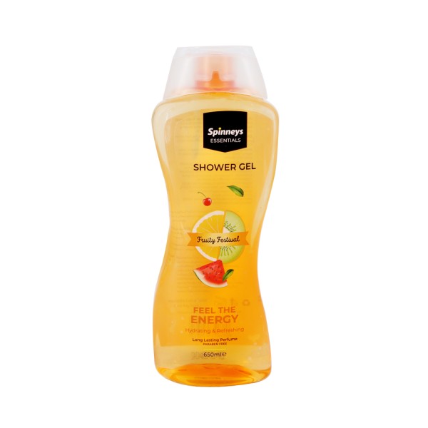 SPINNEYS ESSENTIALS SHOWER GEL FRUITY FESTIVAL