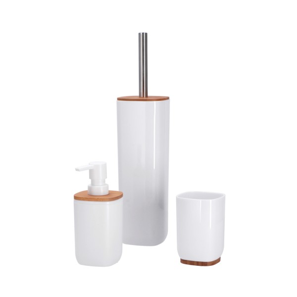 AD TREND BATHROOM SET POLIST+BAMB 2ASS