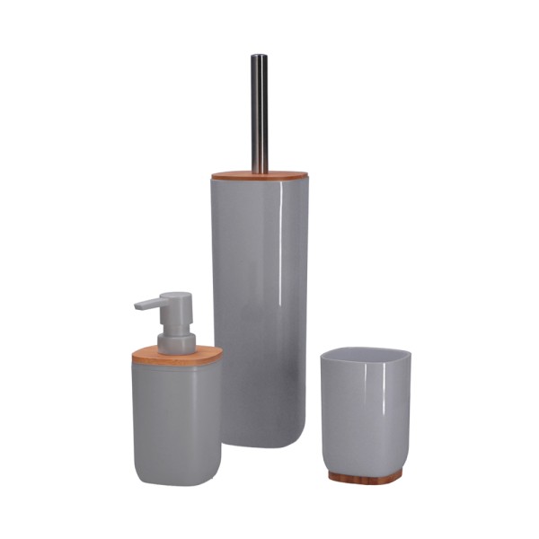 AD TREND BATHROOM SET POLIST+BAMB 2ASS