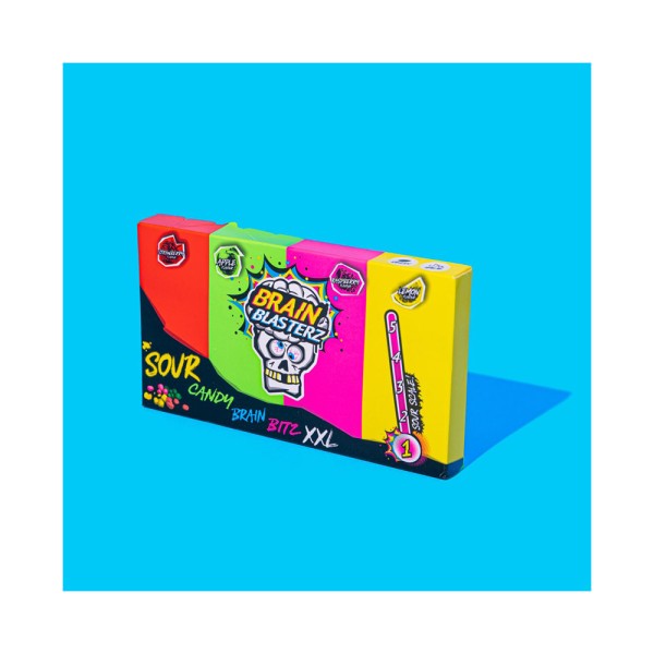 BRAIN BLASTERZ SOUR CANDY BRAIN BITZ XXL