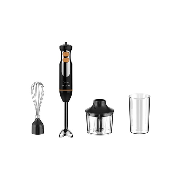 MIDEA HAND BLEBDER WITH BOWL STAINLESS STICK TURBO MOTOR