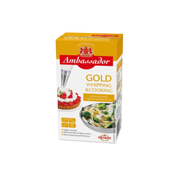 PRESIDENT AMBASSADOR UHT CREAM GOLD