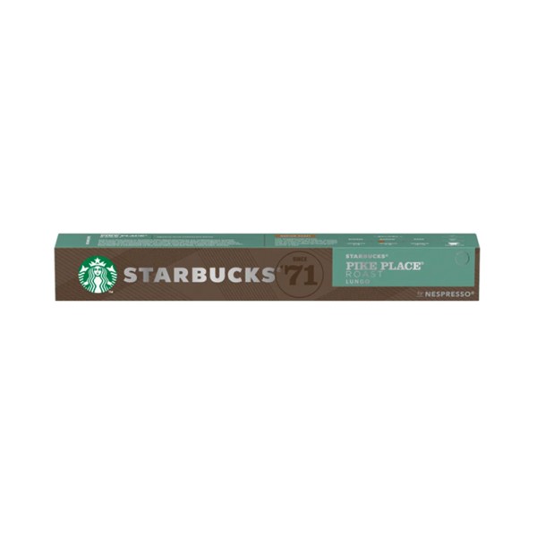 STARBUCKS COFFEE NESPRESSO PIKE PLACE 10CP