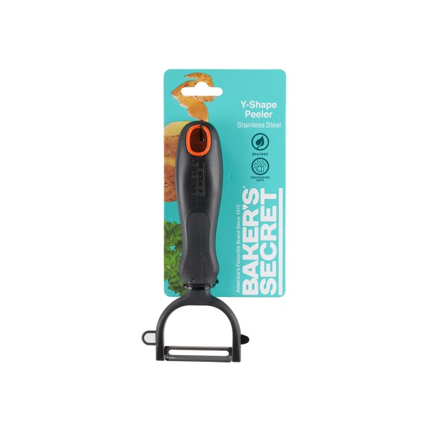 BAKER'S SECRET STAINLESS STEEL Y-SHAPE PEELER