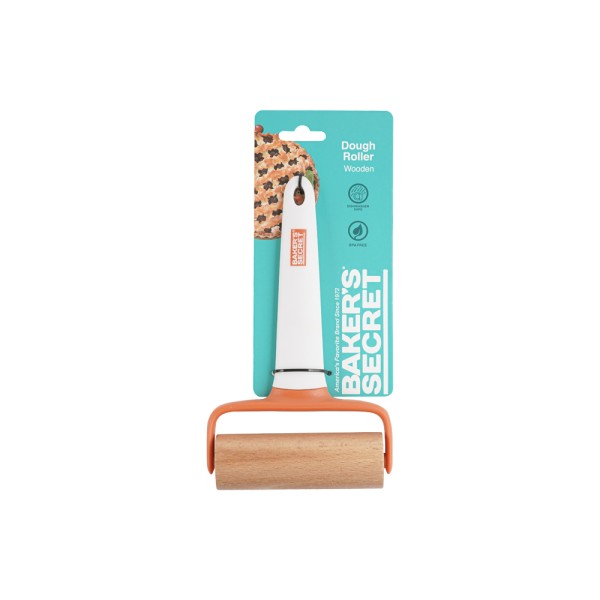 BAKER'S SECRET BEECH WOOD DOUGH ROLLER