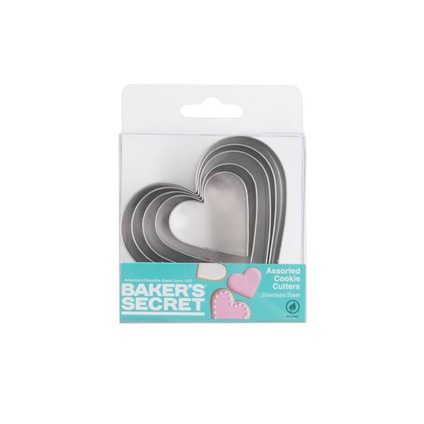 BAKER'S SECRET SS HEART COOKIE CUTTER