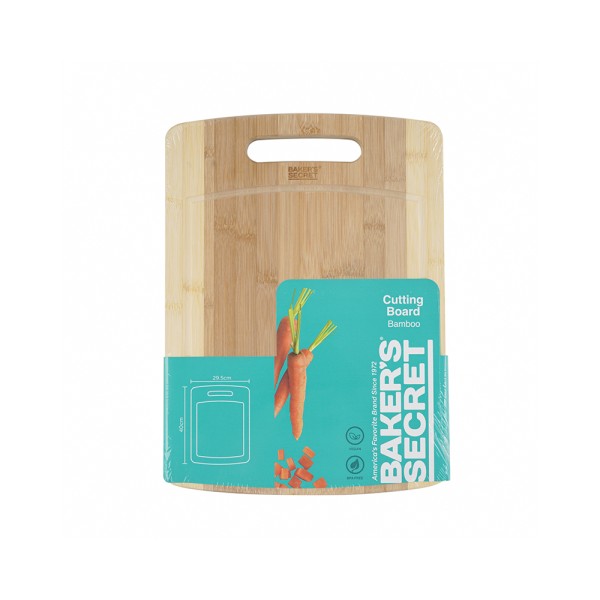 BAKER'S SECRET BAMBOO CUTTING BOARD
