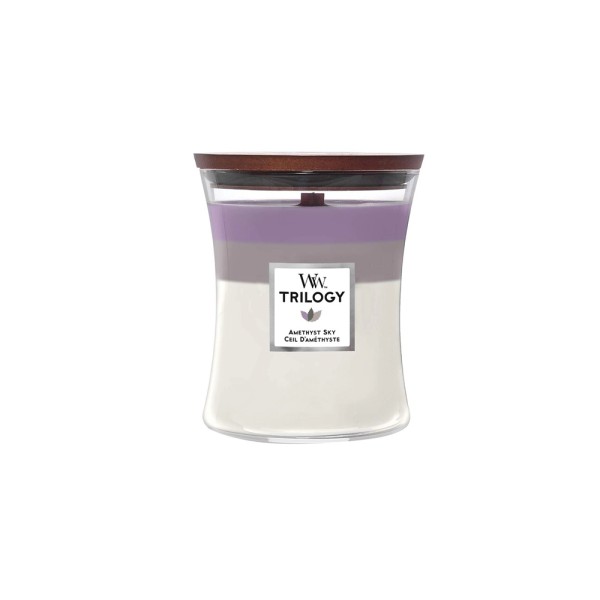 WOODWICK CANDLE TRILOGY AMETHYST