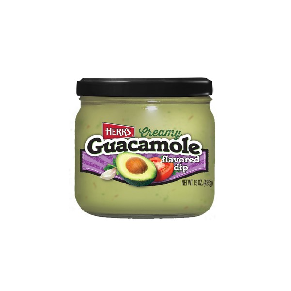 HERRS CREAMY GUACAMOLE DIP