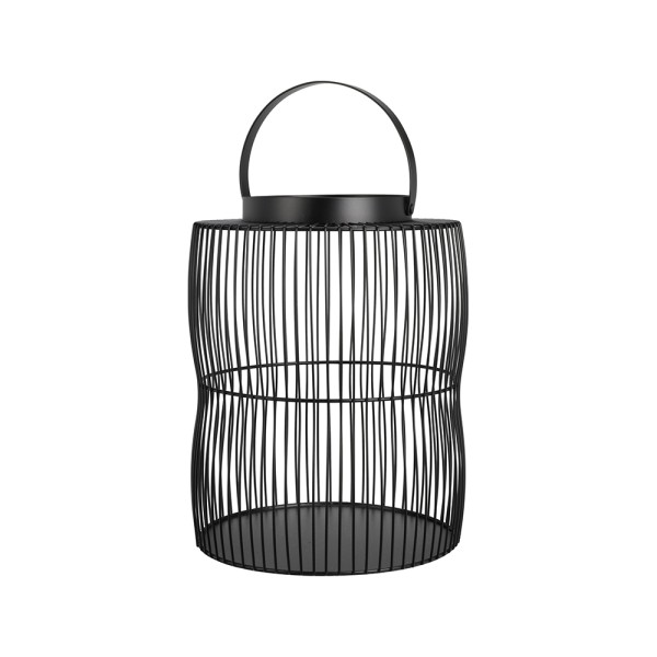 HARD GOODS LANTERN METAL  SHAPED WIRES BLACK COLOR