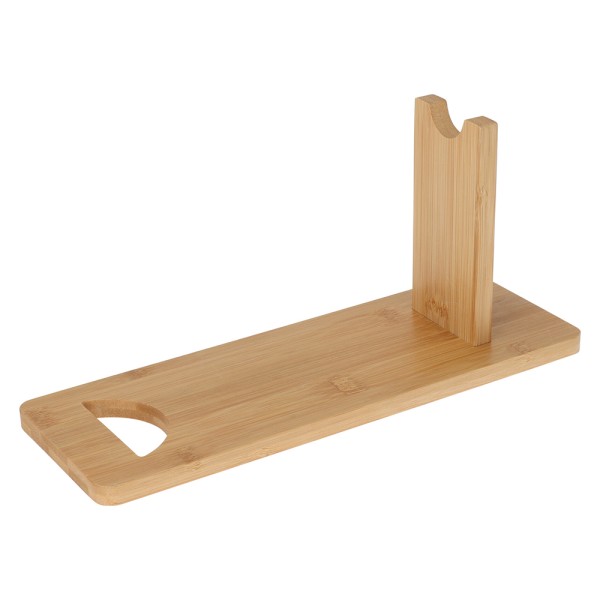 HARD GOODS WINE BOTTLE HOLDER 1 BOTTLE  BAMBOO NATURAL