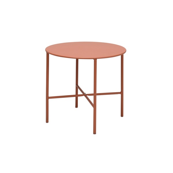 HARD GOODS GARDEN FURNITURE SET STEEL W STRING MATT TERRACOTT