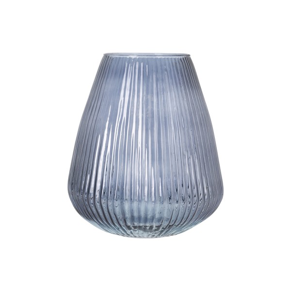 HARD GOODS VASE GLASS STRIPES REINA L MODEL 3ASS