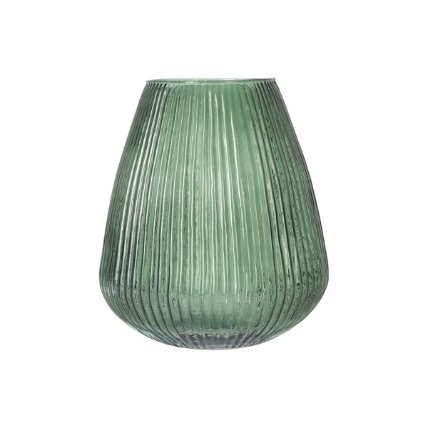 HARD GOODS VASE GLASS STRIPES REINA L MODEL 3ASS