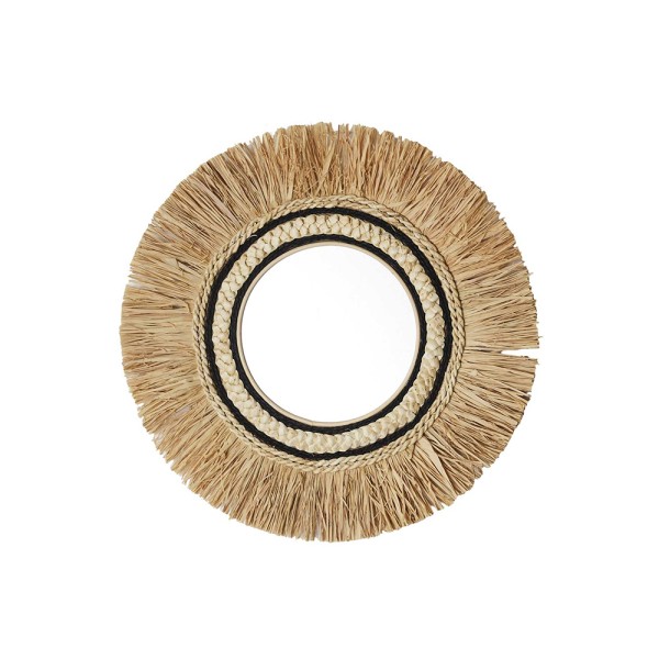  MIRROR W TEXTILE SAUVAGE BOHO STYLE