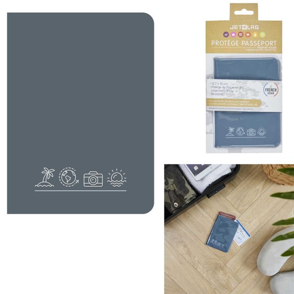 JET LAG PASSPORT COVER