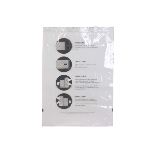 JET LAG TRAVEL MANUAL VACUUM BAGS X2