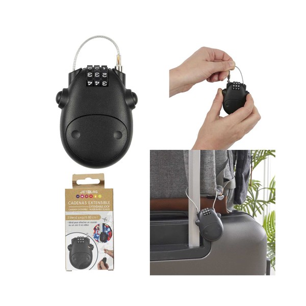 JET LAG TRAVEL LOCK EXTENDABLE