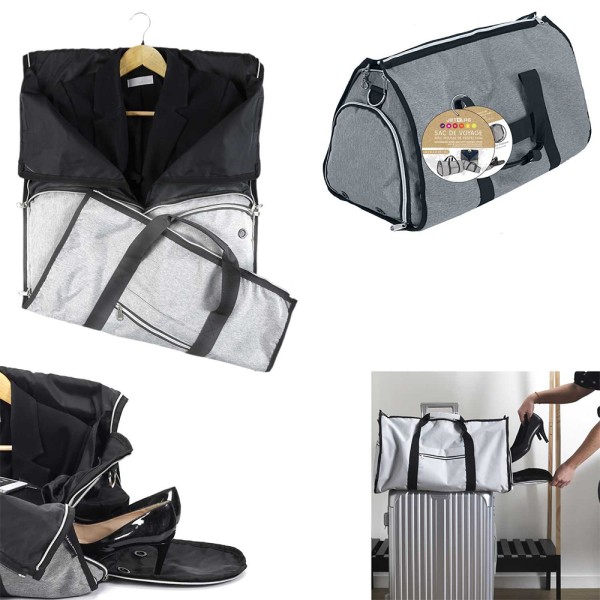 JET LAG FOLDING DUFFEL BAG