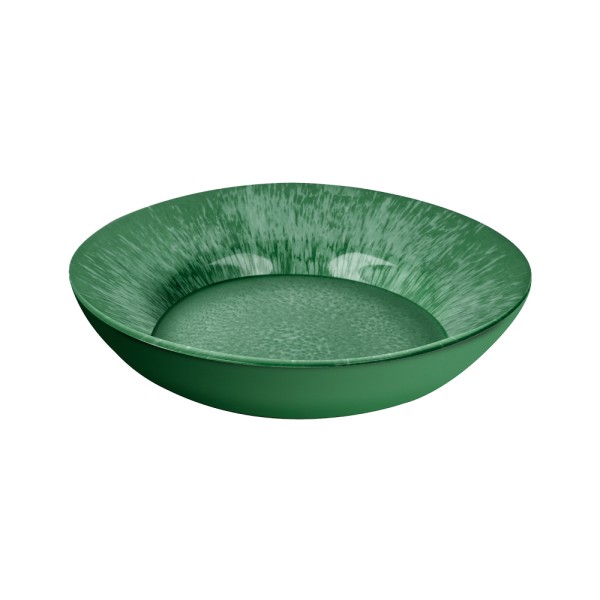 AD TREND MELAMINE DEEP PLATE GREEN