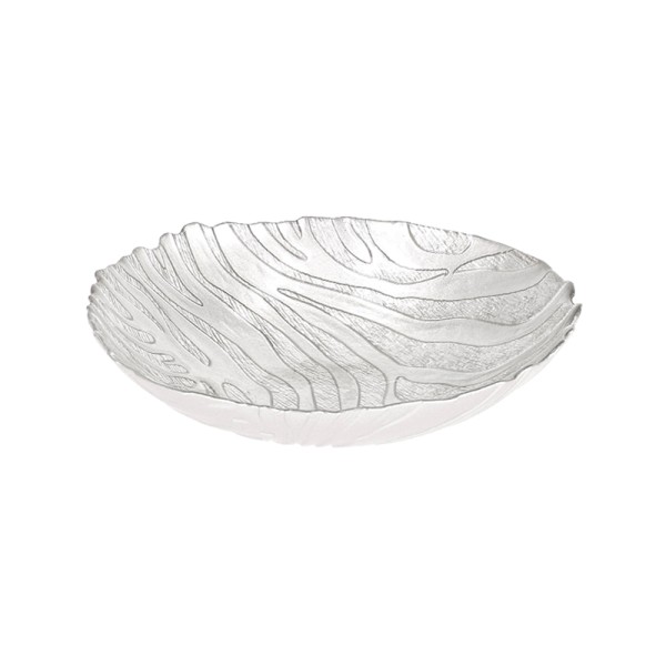 AD TREND GLASS CENTREPIECE ZEBRA
