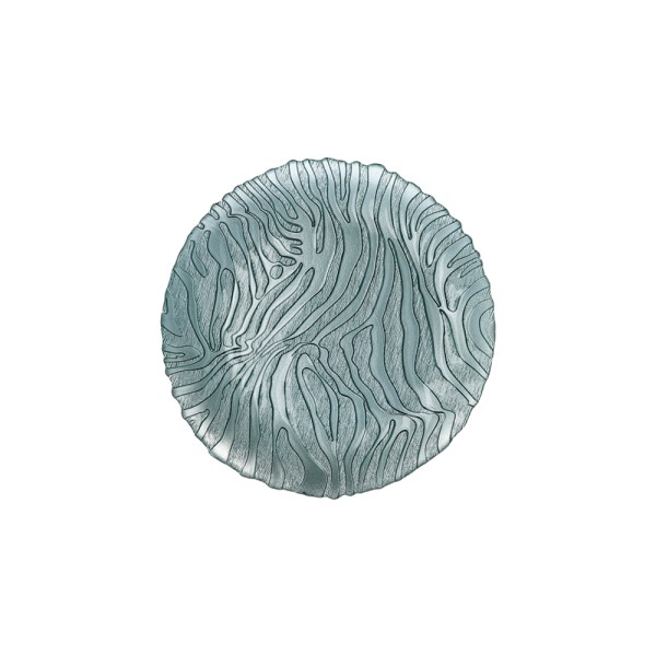 AD TREND GLASS BOWL ZEBRA