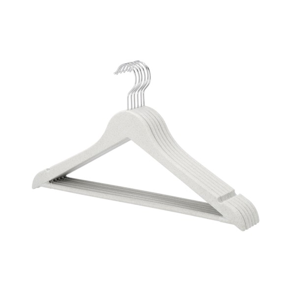 AD TREND WOOD COAT HANGERS A4C 44X24CM