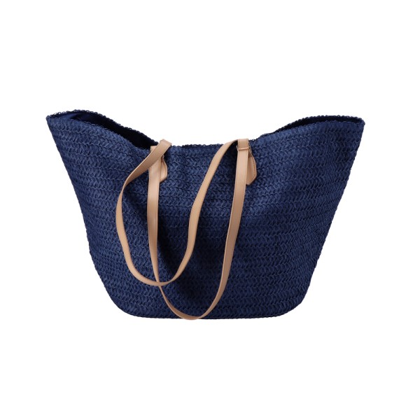 AD TREND PAPER BEACH BAG WITH PVC HANDLES
