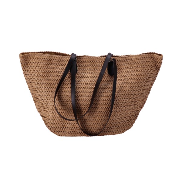 AD TREND PAPER BEACH BAG WITH PVC HANDLES