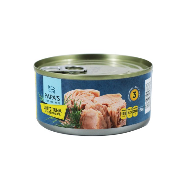 PAPA'S FISH MARKET TUNA TONGOL IN OIL 