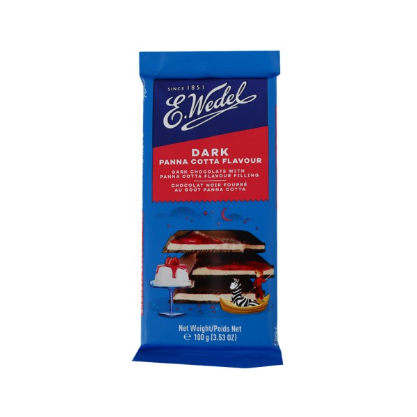 E.WEDEL DARK CHOCOLATE WITH PANNA COTTA