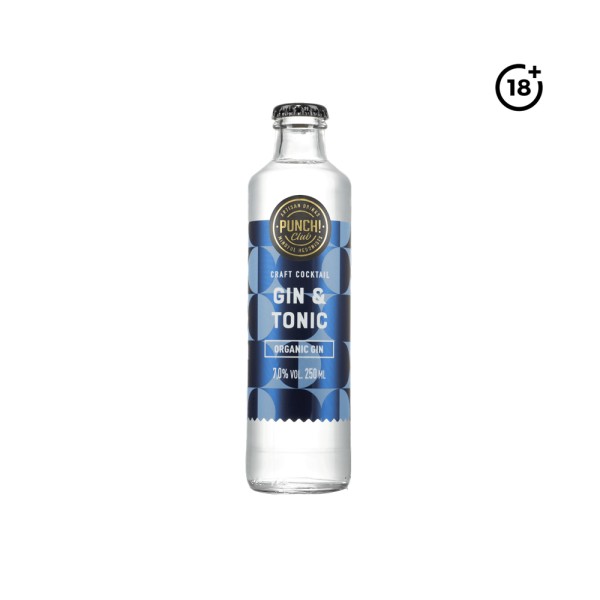 PUNCH CLUB GIN AND TONIC 7PCENT