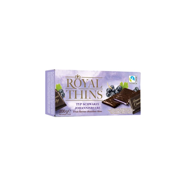 ROYAL THIN BLACK CURRANT GIFT BOXES CHOCOLATE
