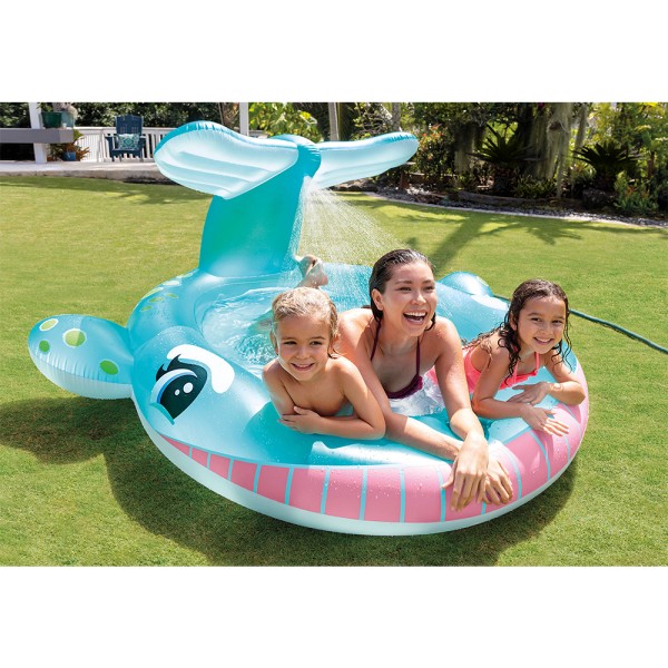 INTEX WHALE SPRAY POOL 201X196X91CM